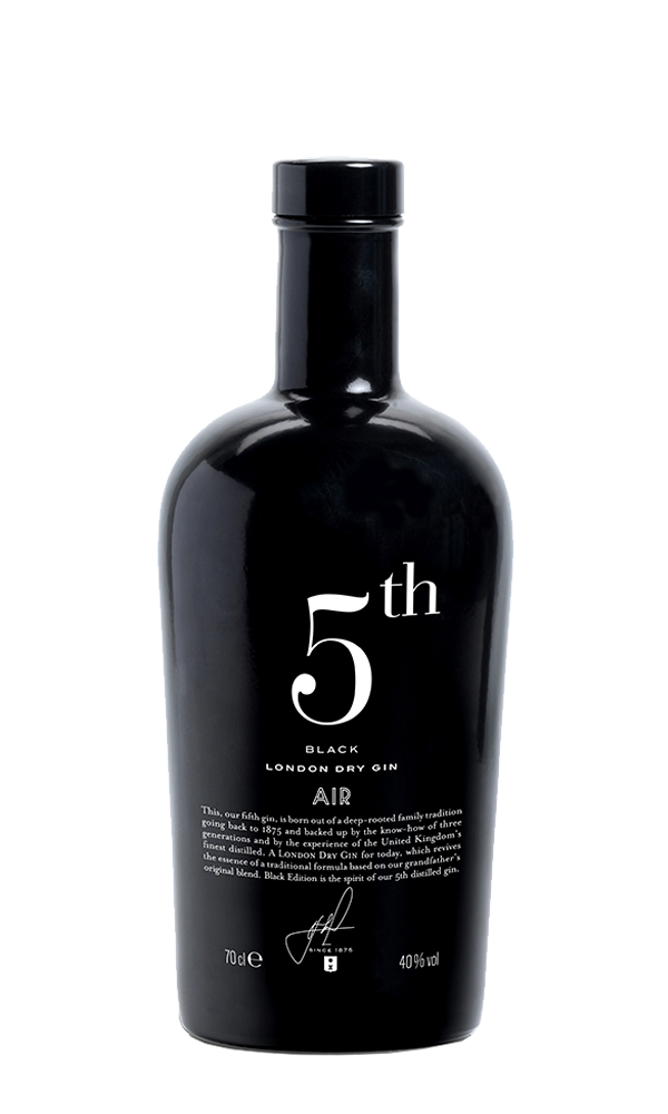 5th air black gin